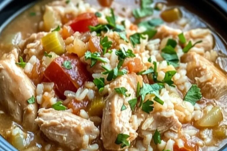 Slow Cooker Chicken and Rice Recipe