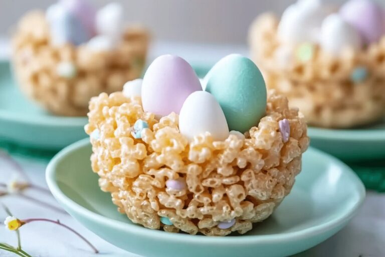 Krispie Easter Nests Recipe