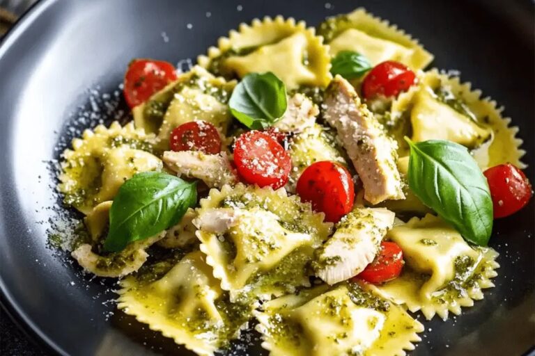 Pesto Ravioli Chicken Recipe