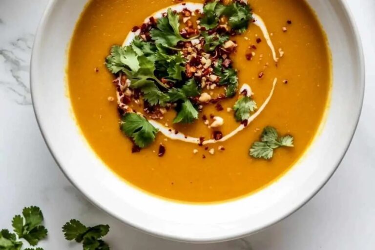 Spicy Thai Butternut Squash Soup Recipe