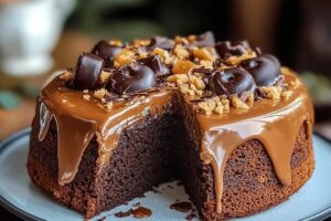 Chocolate Caramel Coffee Cake Recipe