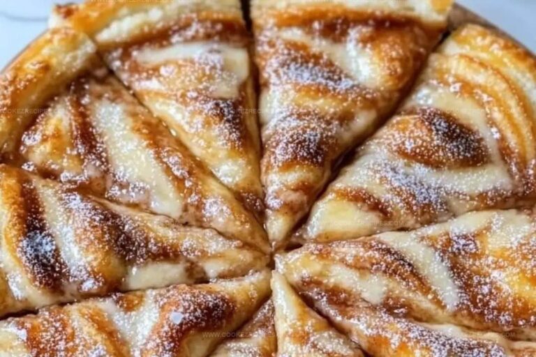 Cinnamon Sugar Pizza with Crescent Rolls Recipe