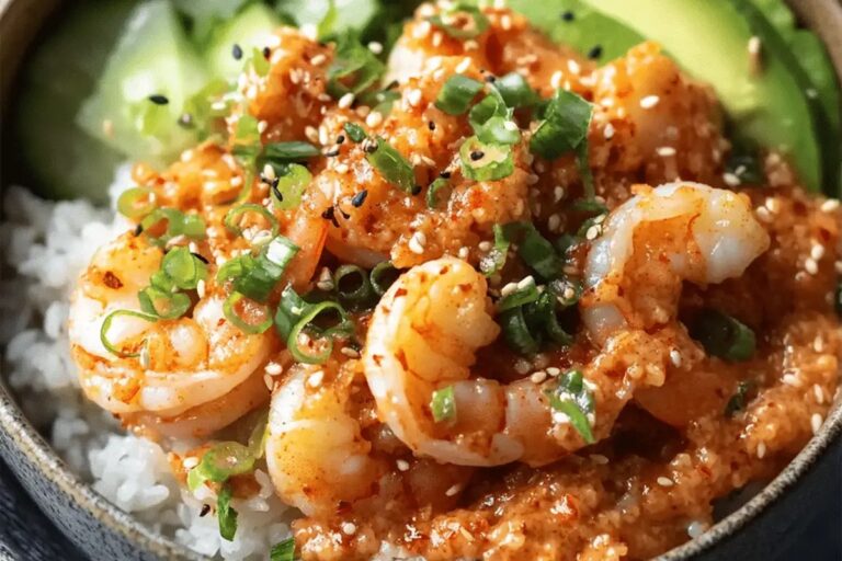 Bang Bang Shrimp Rice Bowl Recipe
