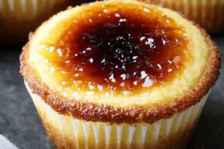 Creme Brulee Cheesecake Cupcakes Recipe