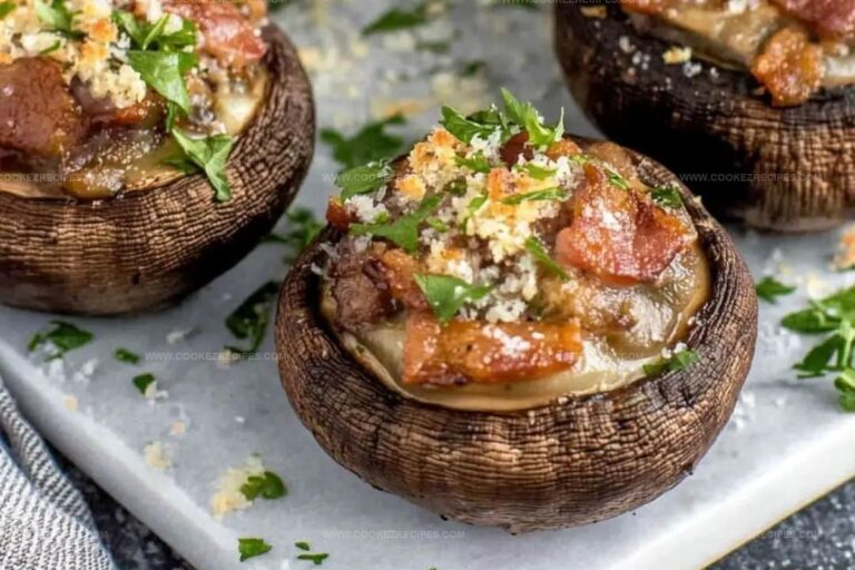 Bacon Stuffed Mushrooms Recipe