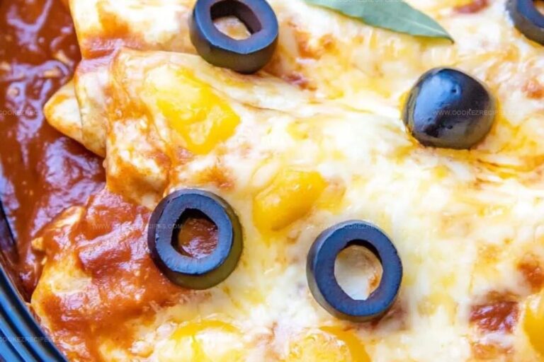 Slow Cooker Chicken Enchiladas Recipe