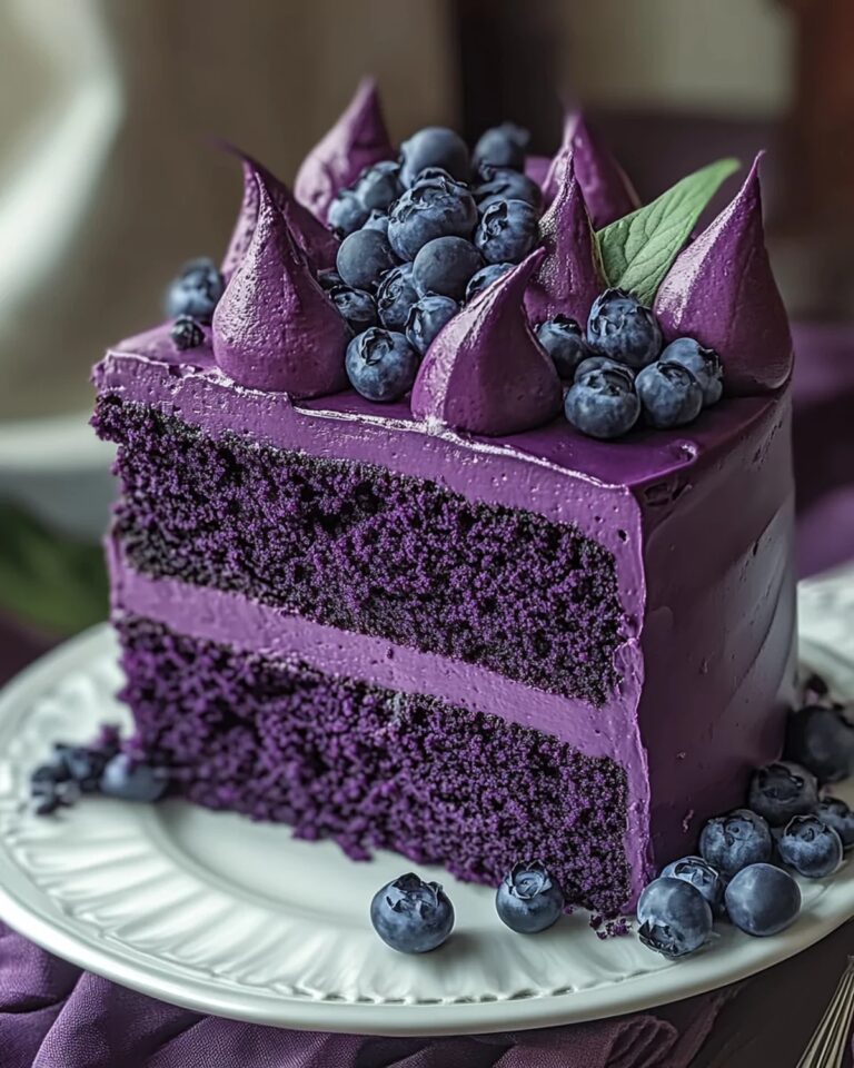 Purple Velvet Cake Recipe
