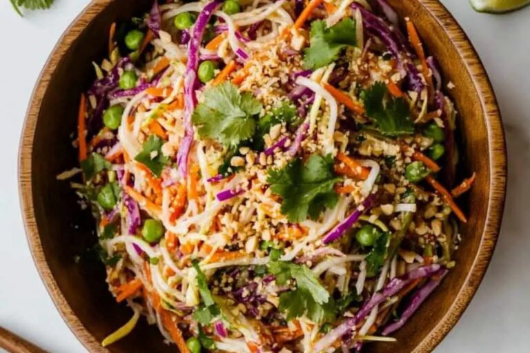 Thai Peanut Noodle Salad Recipe