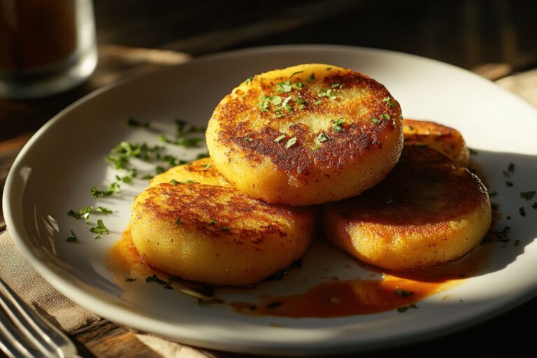 Cheesy Potato Pancakes Recipe
