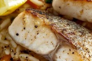 Zander with Vegetables and Butter Foam A Light, Elegant Dish Recipe