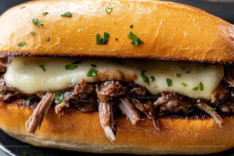Slow Cooker French Dip Sandwiches Recipe