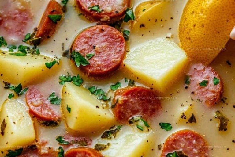 Quick and Cozy Kielbasa Potato Soup Recipe