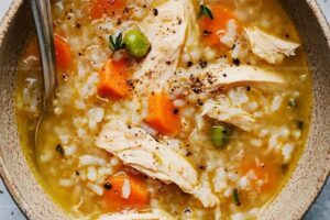 Chicken and Rice Soup Recipe (Family Favorite) Recipe
