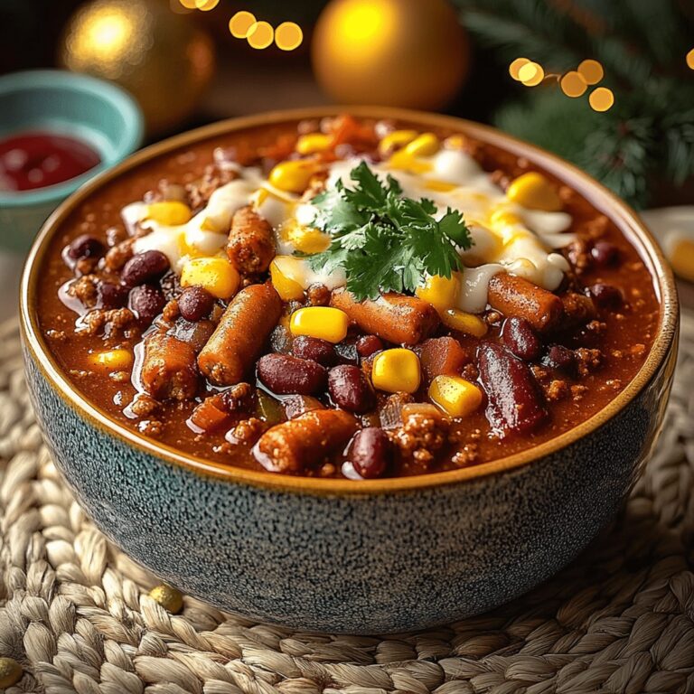 Crockpot Hot Dog Chili Recipe