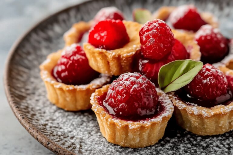 Raspberry Almond Tarts Recipe