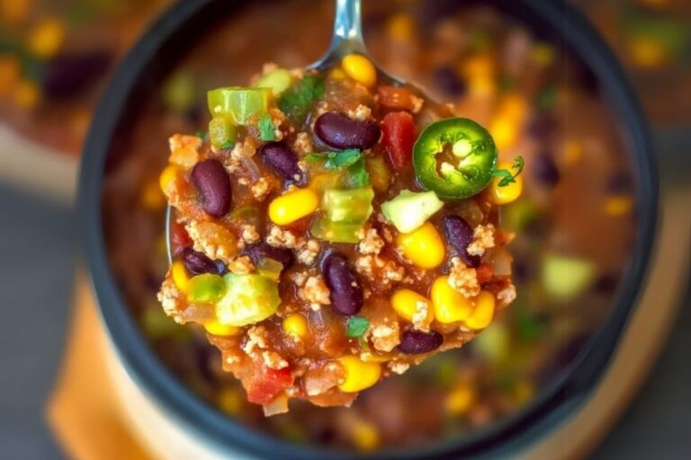 Best Slow Cooker Taco Soup Recipe
