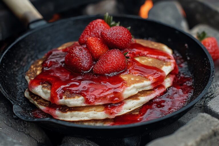 Strawberry Pancakes Recipe
