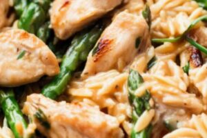 High Protein Chicken Orzo Recipe