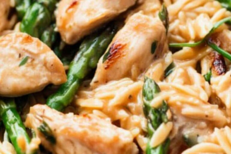 High Protein Chicken Orzo Recipe
