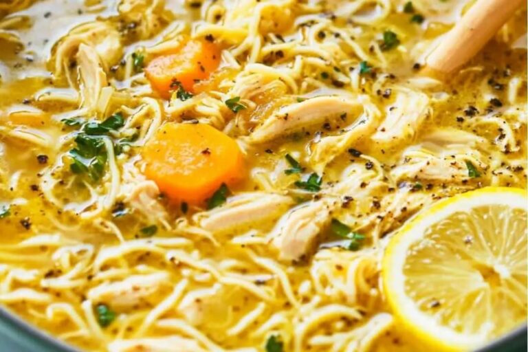 Zesty Lemon-Infused Chicken Soup for the Soul Recipe