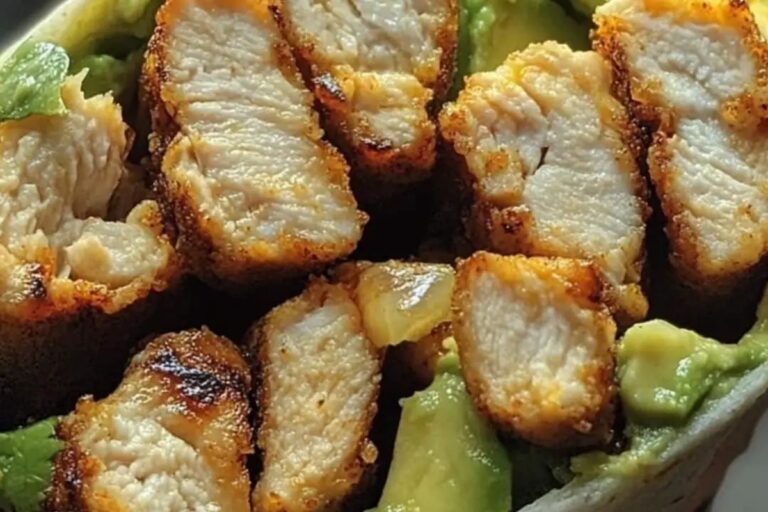 Chicken Avocado Wraps Recipe