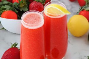 Strawberry Champagne Punch Recipe