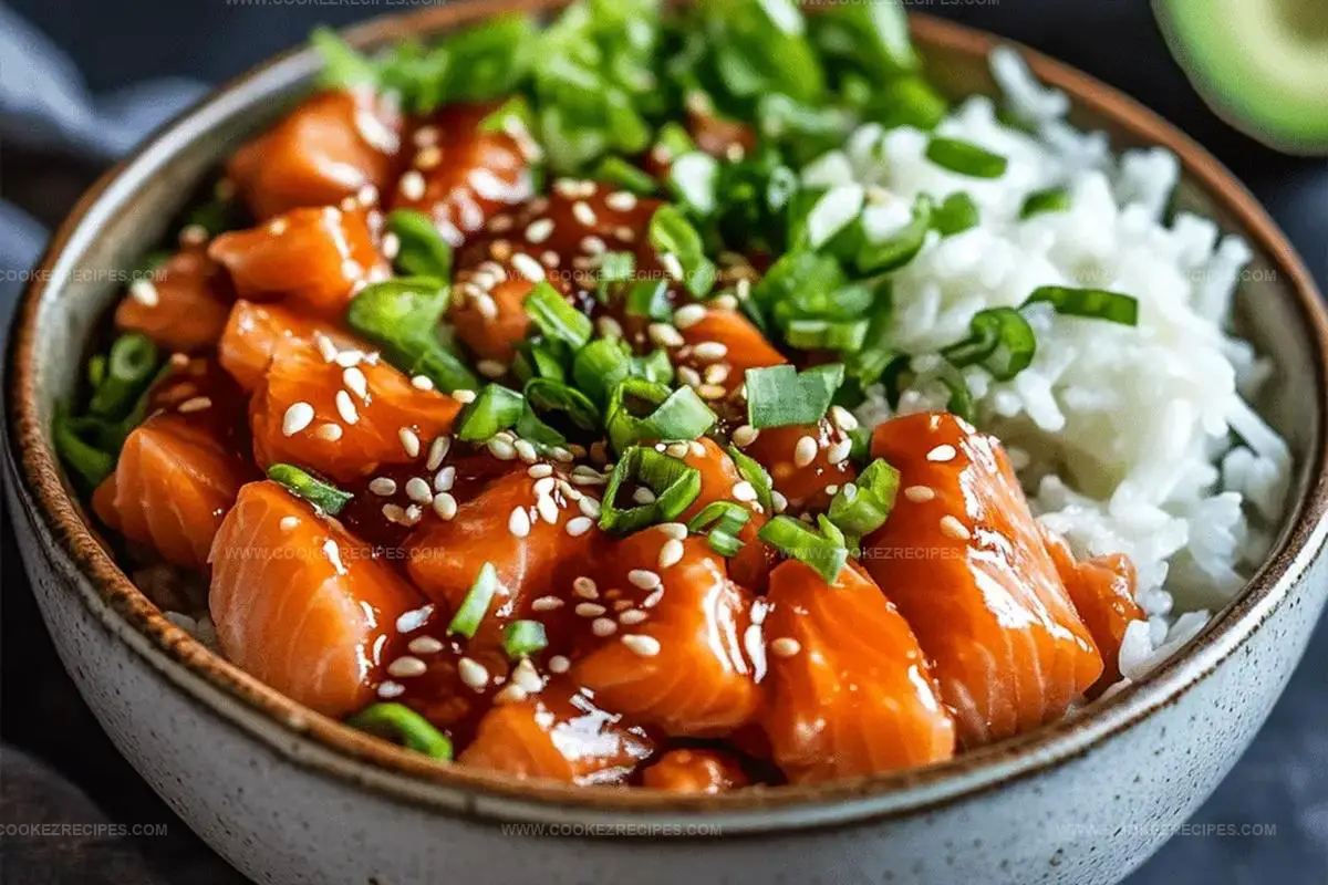 Crispy Salmon and Rice Bowl Recipe