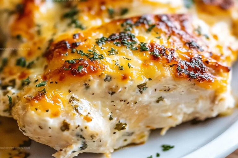 Smothered Cheesy Sour Cream Chicken Recipe