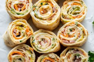 Easy Tortilla Pinwheels Recipe
