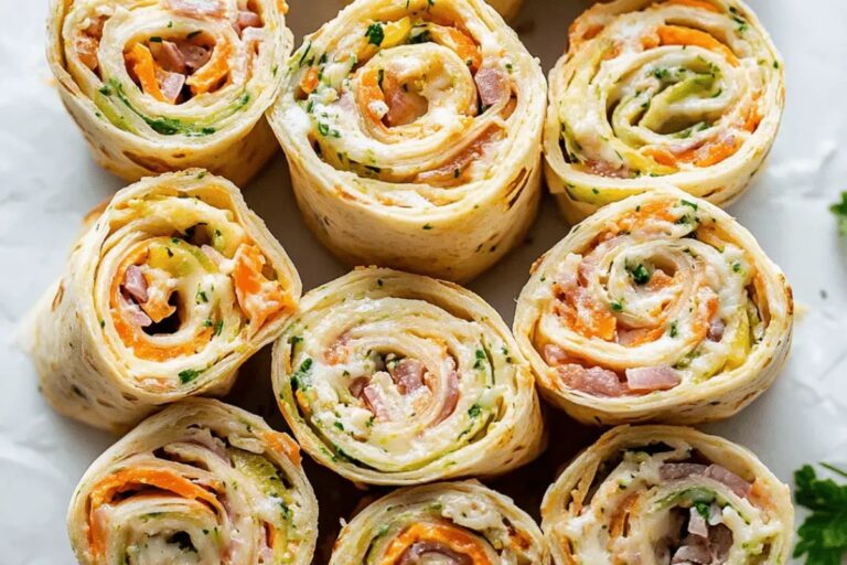 Easy Tortilla Pinwheels Recipe