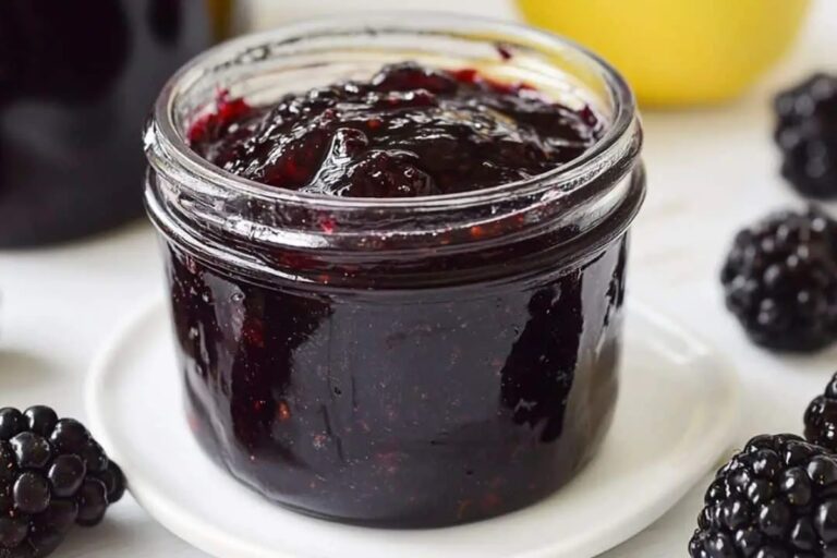 Blackberry Bourbon Jam Recipe