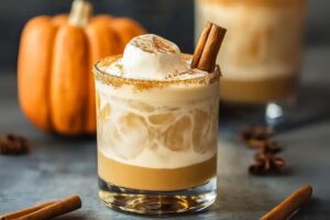 Pumpkin Spice White Russian Cocktail Recipe
