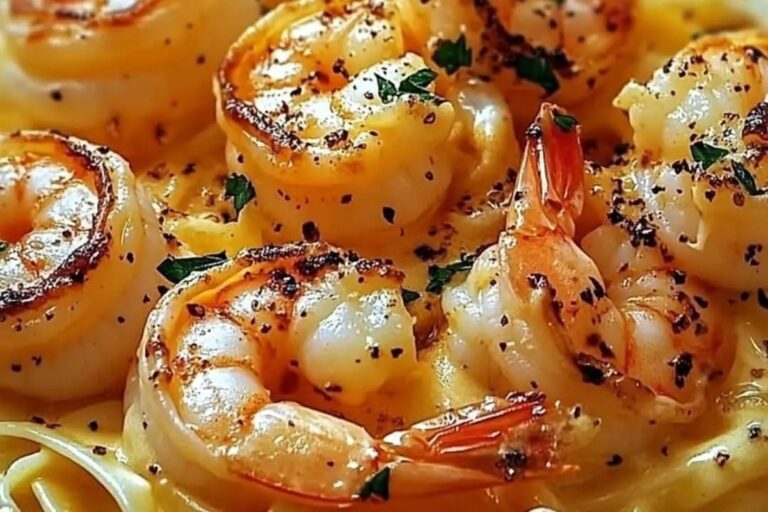 Creamy Mozzarella Shrimp Pasta Recipe