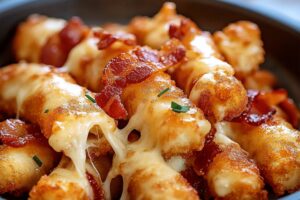 Cheese Fingers with Bacon Recipe