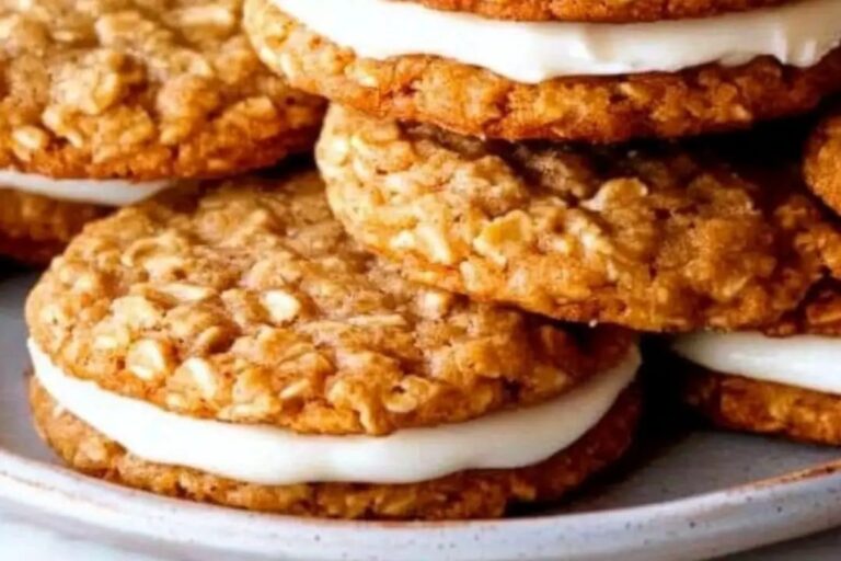 Deliciously Soft Oatmeal Sandwich Cookies Recipe