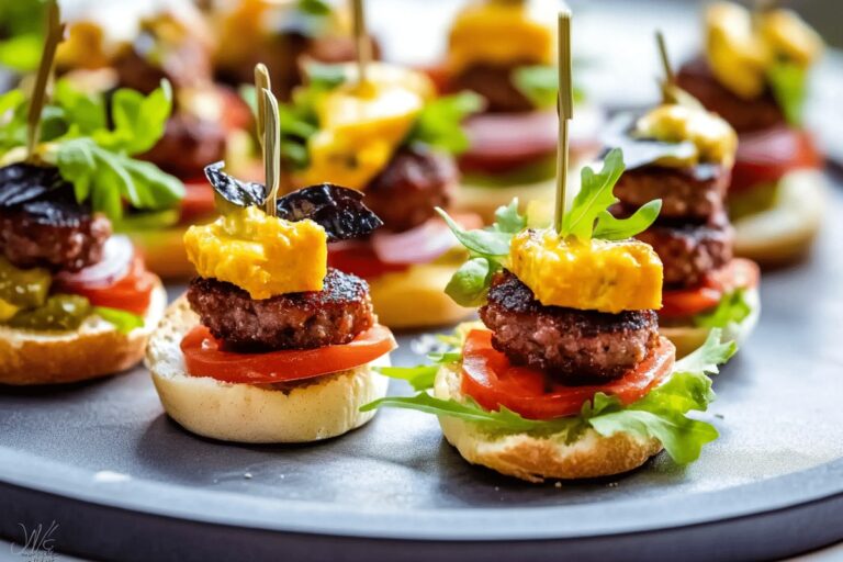 Bunless Cheeseburger Bites Recipe
