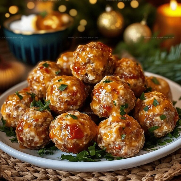 Smoldering Rotel Cream Cheese Sausage Balls Recipe