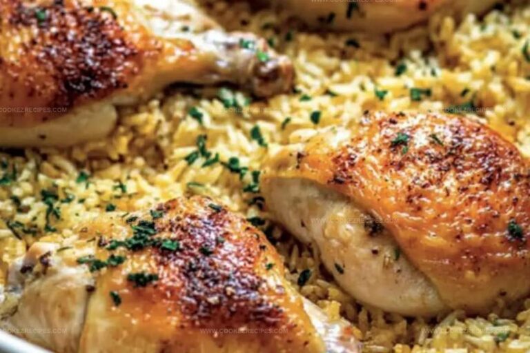 Oven Baked Chicken and Rice Recipe