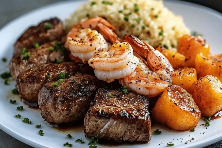 Cajun Shrimp & Steak Recipe