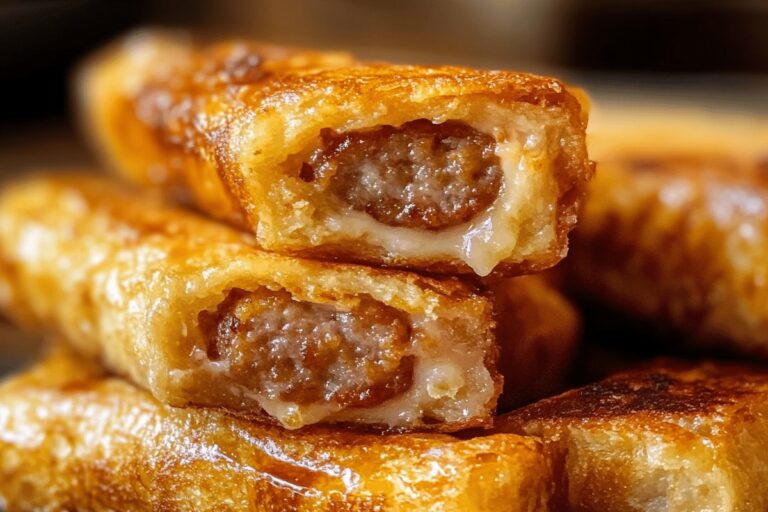 Sausage French Toast Roll-Ups Recipe