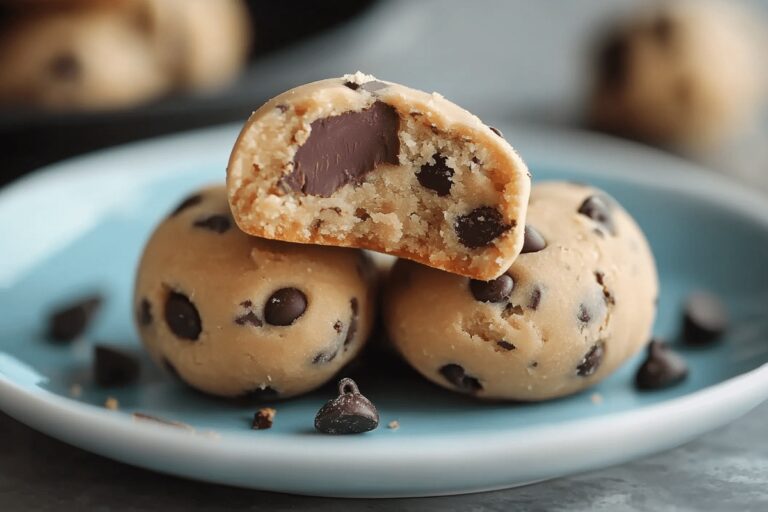 Chocolate Chip Cookie Dough Eggs Recipe