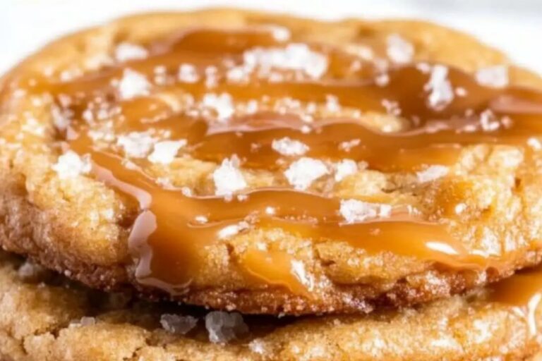 Crispy Salted Caramel Cookies Recipe