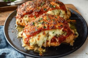 Easy Pizza Stuffed Chicken Recipe