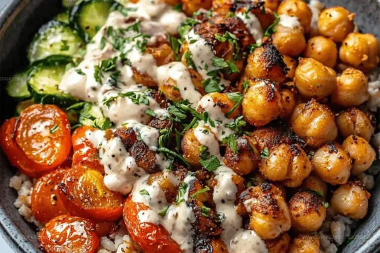 Roasted Chickpea and Veggie Bowl Recipe