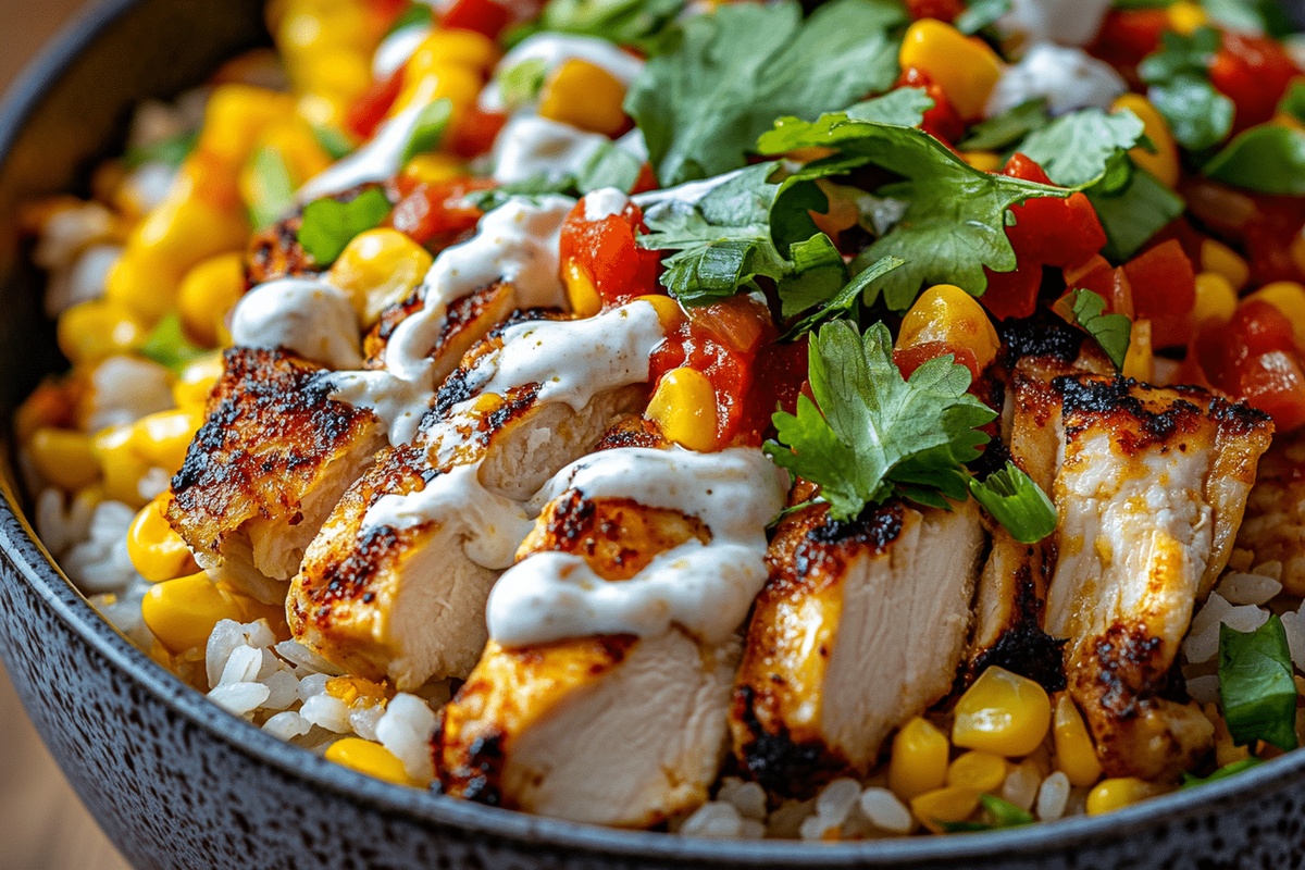 Chipotle Lime Chicken & Rice Recipe
