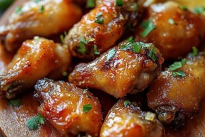 Baked Lemon Garlic Chicken Wings Zesty and Irresistible Recipe