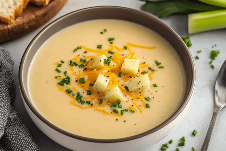Creamy Potato Leek Soup Recipe