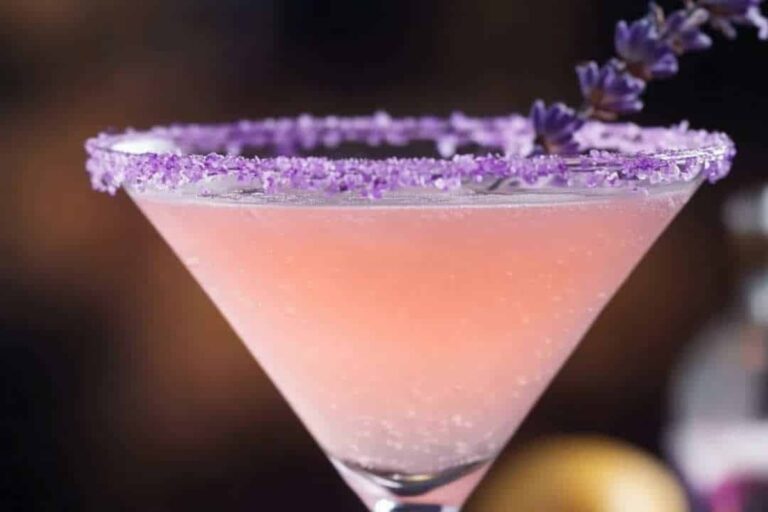 Lavender Lemon Drop Martini Recipe