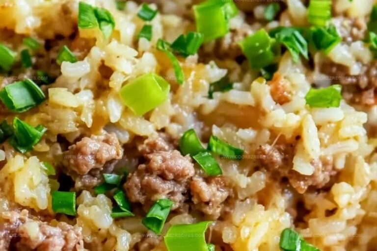 Hamburger & Rice Casserole Recipe