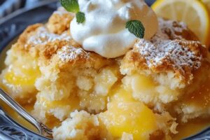 Magic Lemon Cobbler Recipe
